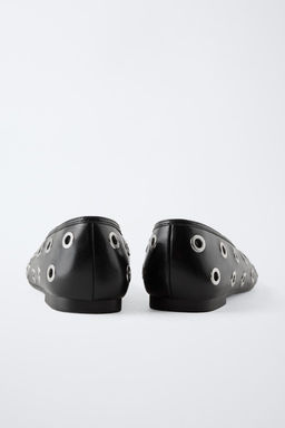 STUDDED BALLERINAS - Zara фото 4