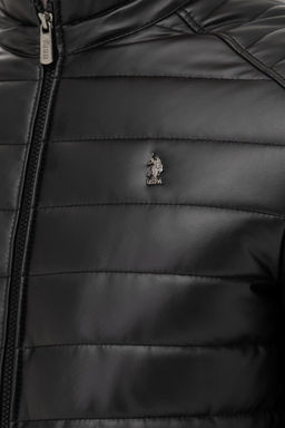 U. S. Polo Assn / Мужская черная кожаная куртка - U.s. polo assn фото 7