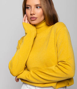 Водолазка #ОКТ06, горчичный - Dommod фото 5