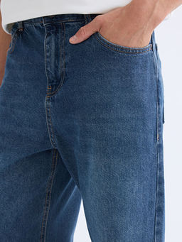 Baggy Fit Erkek Jean Pantolon