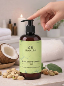 Manita Professional Парфюмированный крем для рук и тела / Pistachio, Almond, Coconut Cream, 300 мл  фото 4