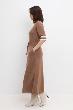 ЕВ 737/ш/какао юбка жен