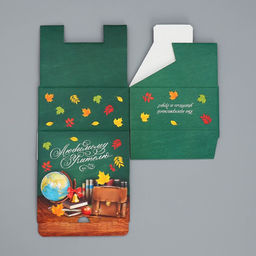 Цена за 2 шт. Коробка подарочная сборная, упаковка, «Лучшему учителю», 15×15×7 см