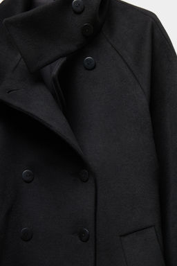 Пальто двубортное с рукавом реглан - Mollis фото 7