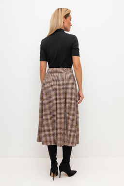 ЕВТ 7020/кунжут,гусиная лапка юбка жен