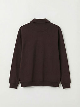 Polo Yaka Erkek Sweatshirt