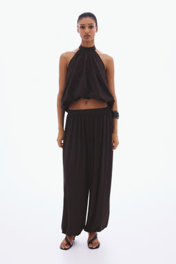 Top burbuja con escote halter - H&m фото 5