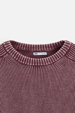 FADED TEXTURED SWEATER - Zara фото 25