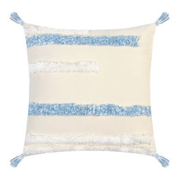 Наволочка декоративная Этель Бохо, 45х45 см, цвет молочный, 100% хлопок