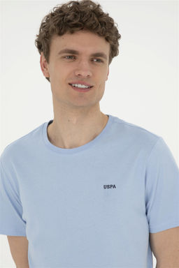 U. S. Polo Assn / Мужская голубая базовая футболка - U.s. polo assn фото 2