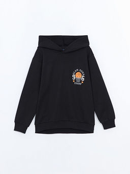 Kap??onlu Erkek ?ocuk Sweatshirt