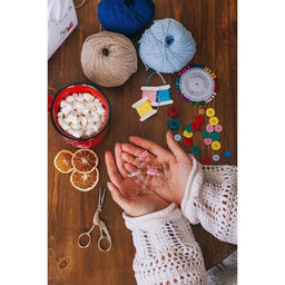 Баночки для хранения бисера, d=1.2×3 см, 10 шт.