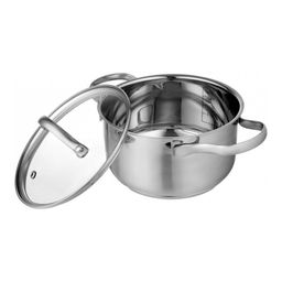 Кастрюля с крышкой Walmer Glasgow, 1.6 л, цвет хром  фото 4