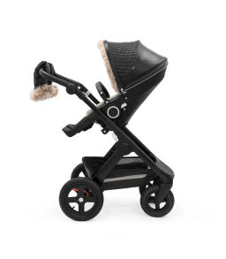 stokke / Варежки для рук Stroller Mittens Black Onyx  фото 3