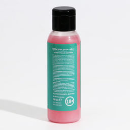 Цена за 2 шт. Гель для душа 8 Марта, 100 мл, аромат клубничной жвачки, 18+, Чистое счастье фото 3