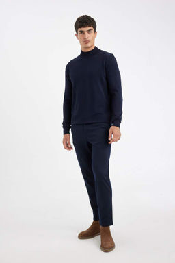 Базовые прямые брюки для бега с плоскими карманами - Defacto фото 2