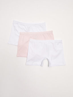 Basic Pamuklu K?z ?ocuk Boxer 3l?