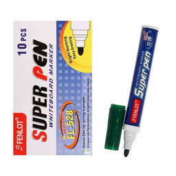 Цена за 10 шт. Маркер для магнитно-маркерной доски, круг, 2.8 мм, зелёный