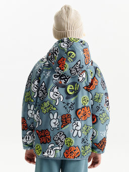 BZIM3387 Двусторонняя ветровка для мальчиков - Pelican фото 4