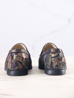 Лоферы 170.2614bl.Черный феникс