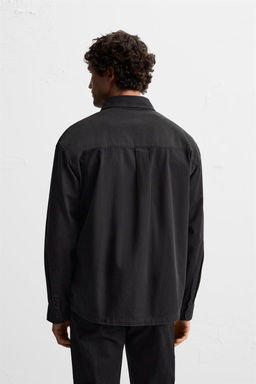 WASHED RELAXED FIT SHIRT - Zara фото 20