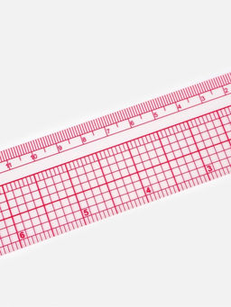 Цена за 2 шт. Линейка для кроя и шитья, премиум, 21.5×21.5 см, s=1.5 мм