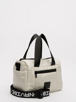 Светло-бежевый саквояж NaVibe