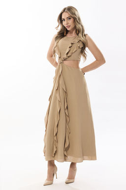 Платье Golden Valley 44199 бежевый  фото 2