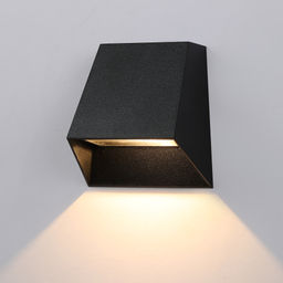 ULU-P34A-5W/4000K IP65 BLACK Светильник светодиодный уличный. Архитектурный накладной. Белый свет (4000K). Корпус черный. TM Uniel