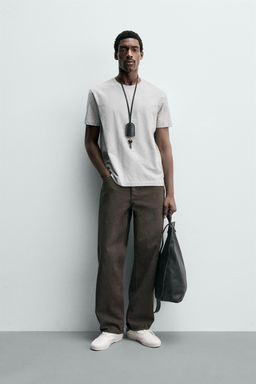 PACK 3 CAMISETA MEDIUM WEIGHT B?SICA / varios - Zara фото 4