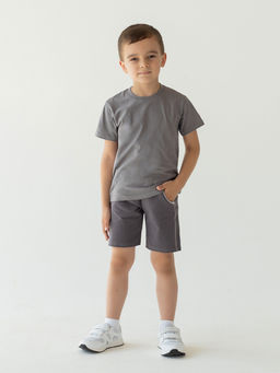 Футболка детская серая