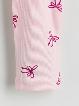 Bask?l? K?z ?ocuk Tayt 2li