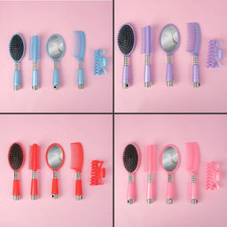 Цена за 2 шт. Набор парикмахерский, 20(±1) см, 5 предметов, МИКС