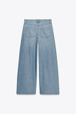 ZW COLLECTION HIGH-WAIST BAGGY JEANS - Zara фото 3