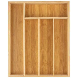 Лоток для столовых приборов BAMBOO, 37*30*4,5 см (бамбук) арт.105122