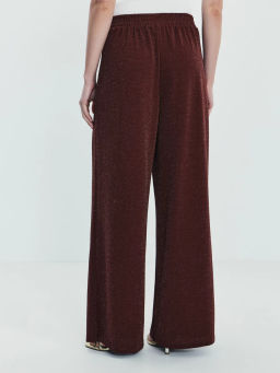 Широкие брюки с люрексом / Zarina