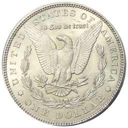 Монета 1 доллар 1885 года США Доллар Моргана