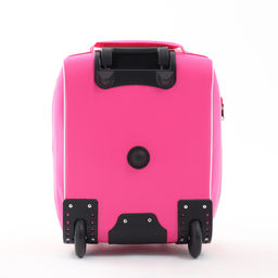 Чемодан малый 18" на молнии, малиновый