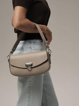 Сумка на плечо Azaro 31049 бежевый латте