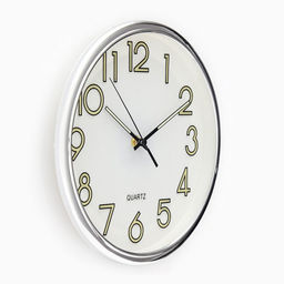 Часы настенные интерьерные "Илони", d-28 см, флуоресцентные