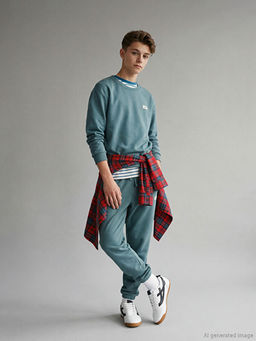 Beli Lastikli Erkek ?ocuk Jogger E?ofman Alt?