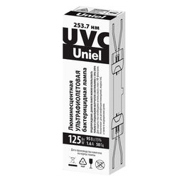 ESL-PLS-125/UVCB/CL Лампа люминесцентная ультрафиолетовая бактерицидная. Спектр UVC 254нм. Картон. ТМ Uniel - Volpe фото 3