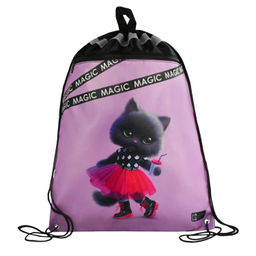 Мешок для сменной обуви Феникс+, арт.69183/ 24 КОШЕЧКА В ЮБОЧКЕ (36х48 см, полиэстер, сублимационная