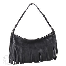 Сумка женская кожаная 3580VG black Vitelli Grassi в Новосибирске