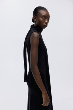 Vestido con cuello fular - H&m фото 3