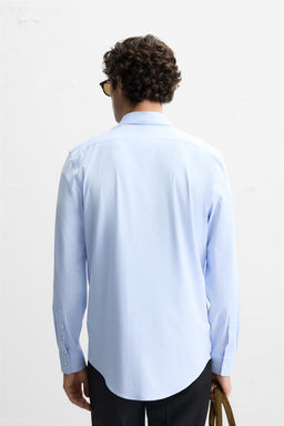 TEXTURED STRETCH SHIRT - Zara фото 19