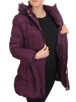 B-38 DARK VIOLET Куртка зимняя женская NO NAME (100 гр. холлофайбер) - Fashion фото 8