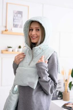 Капор мята, капюшон - Yollochka фото 4