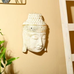 Сувенир «Голова Будды», 30 см, дерево албезия