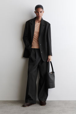SLIM MERINO WOOL TOP - H&m фото 7